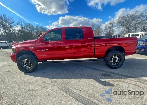 2006 Dodge Ram 2500 z USA, uszkodzony, nr VIN 3D3KS29C16G1903